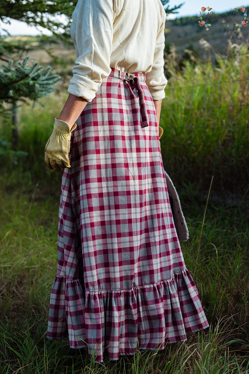 Prairie Skirt in Haystack- Small - Image 4