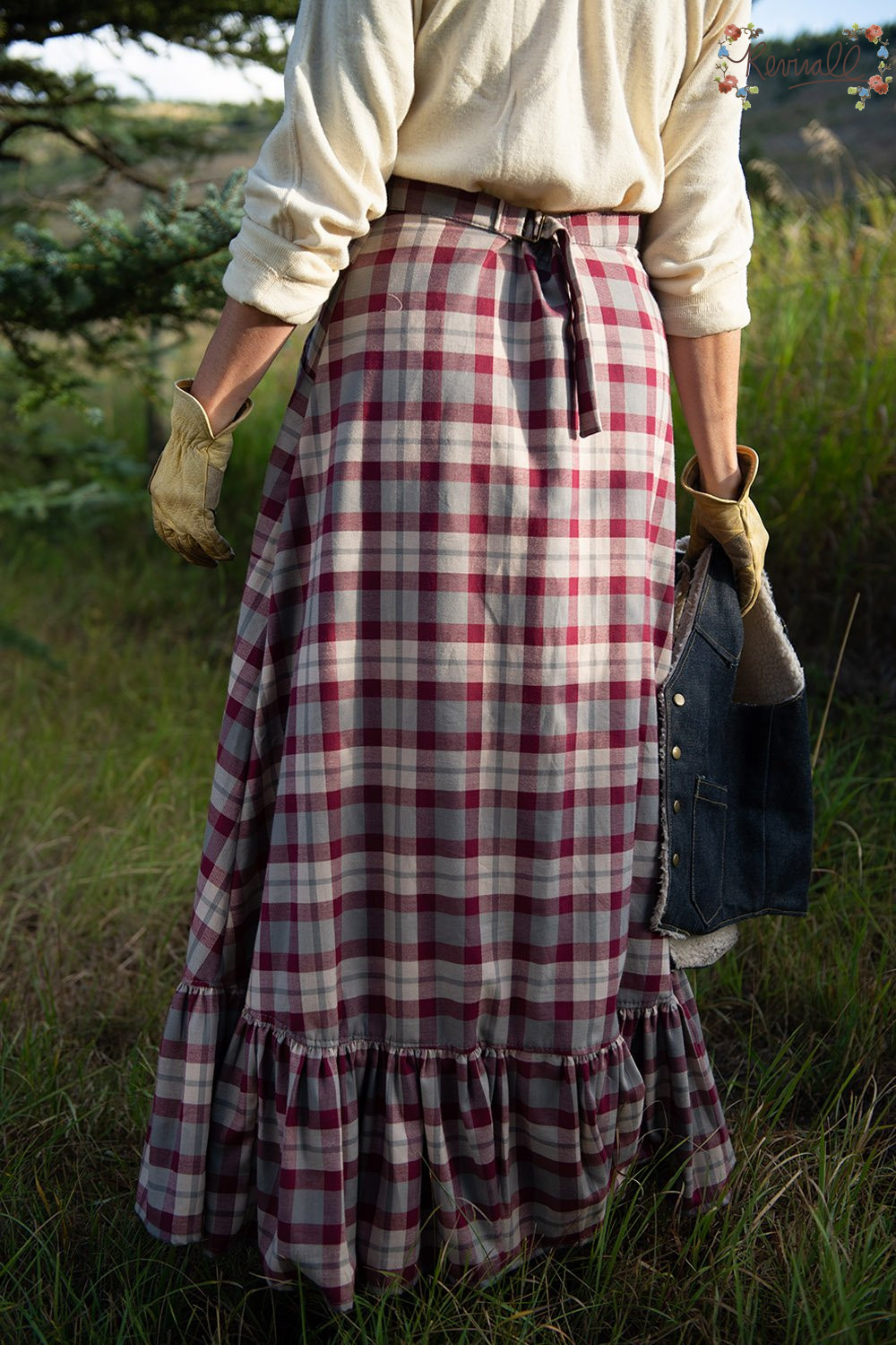 Prairie Skirt in Haystack- Small - Image 7