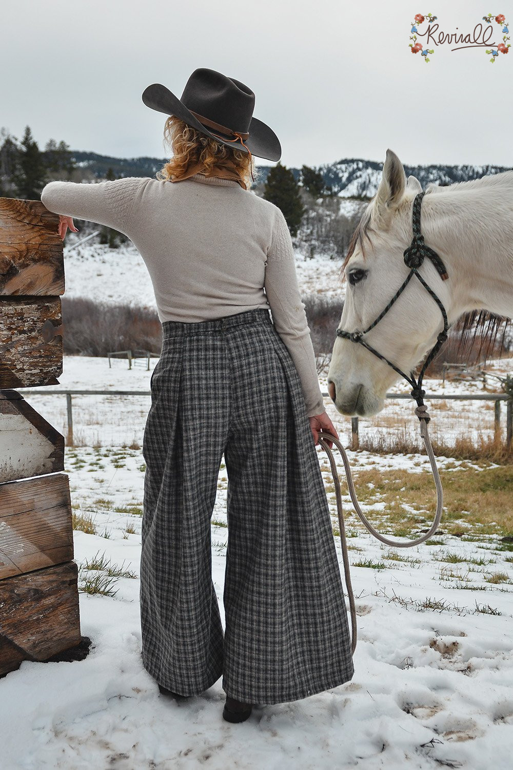 Wool Riding Pant in Oxford- Small & XL - Image 7