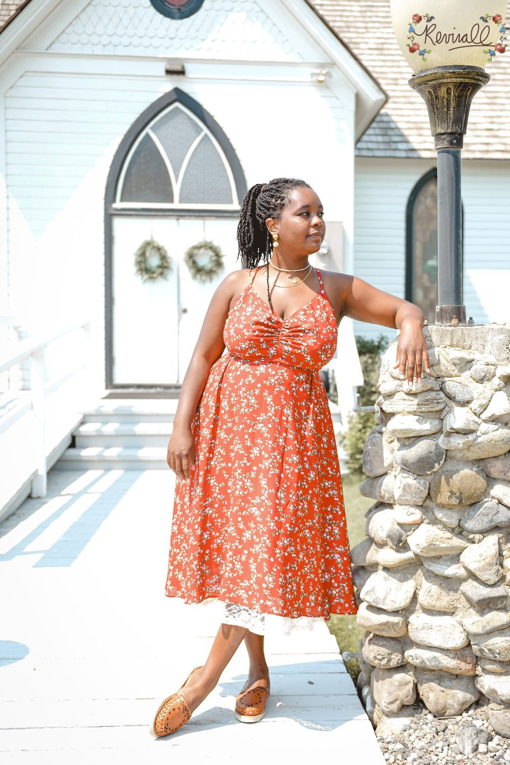 Grace Sundress in Two Step-Large