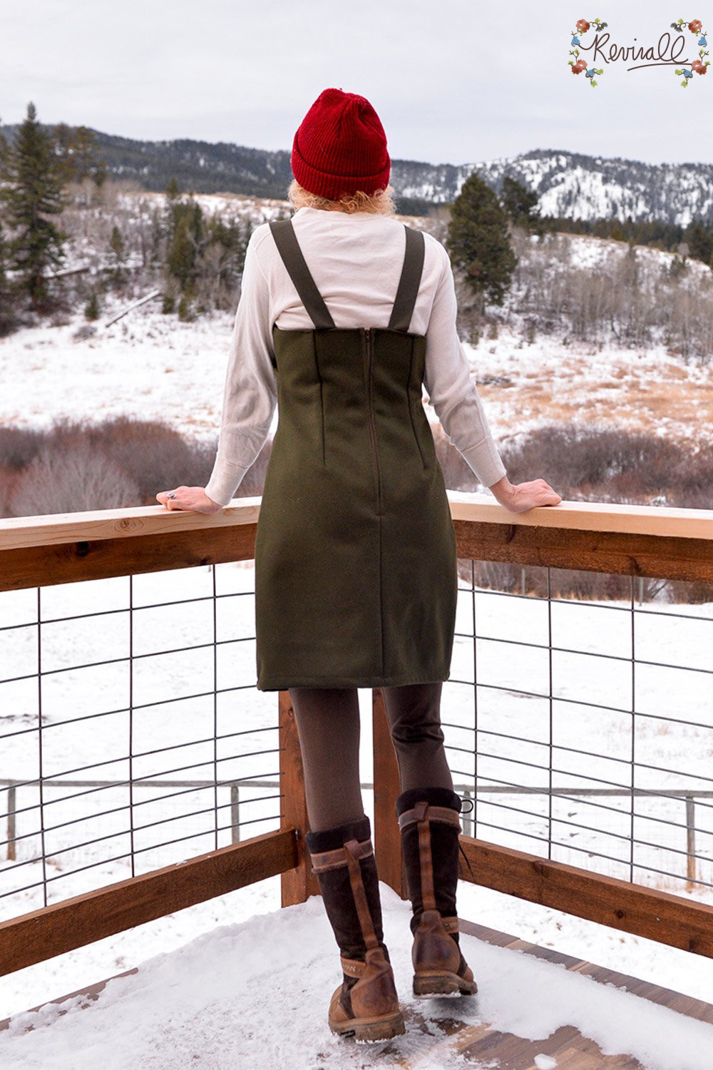 Wool Jumper in Ranger - Image 5