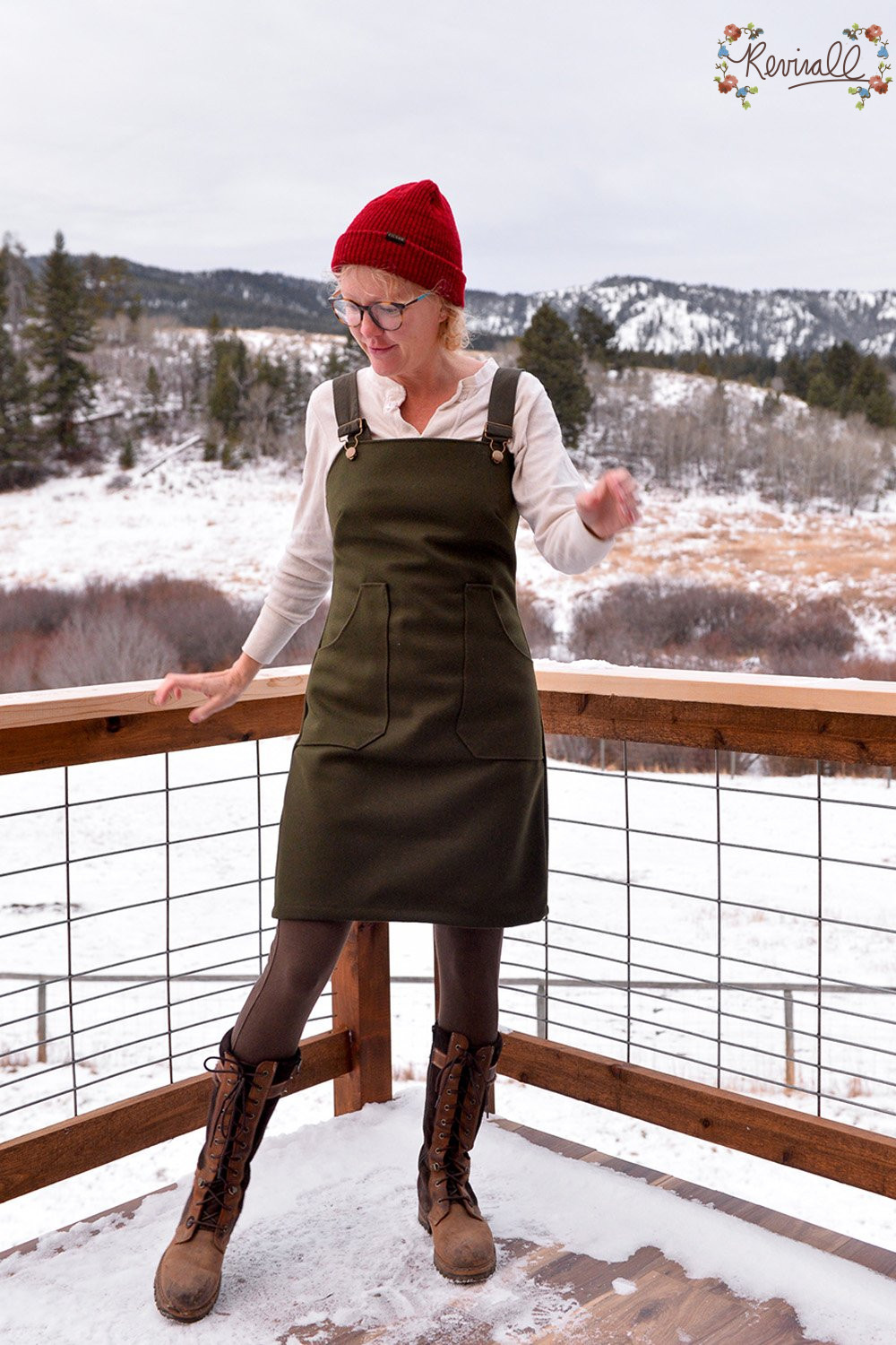 Wool Jumper in Ranger - Image 4