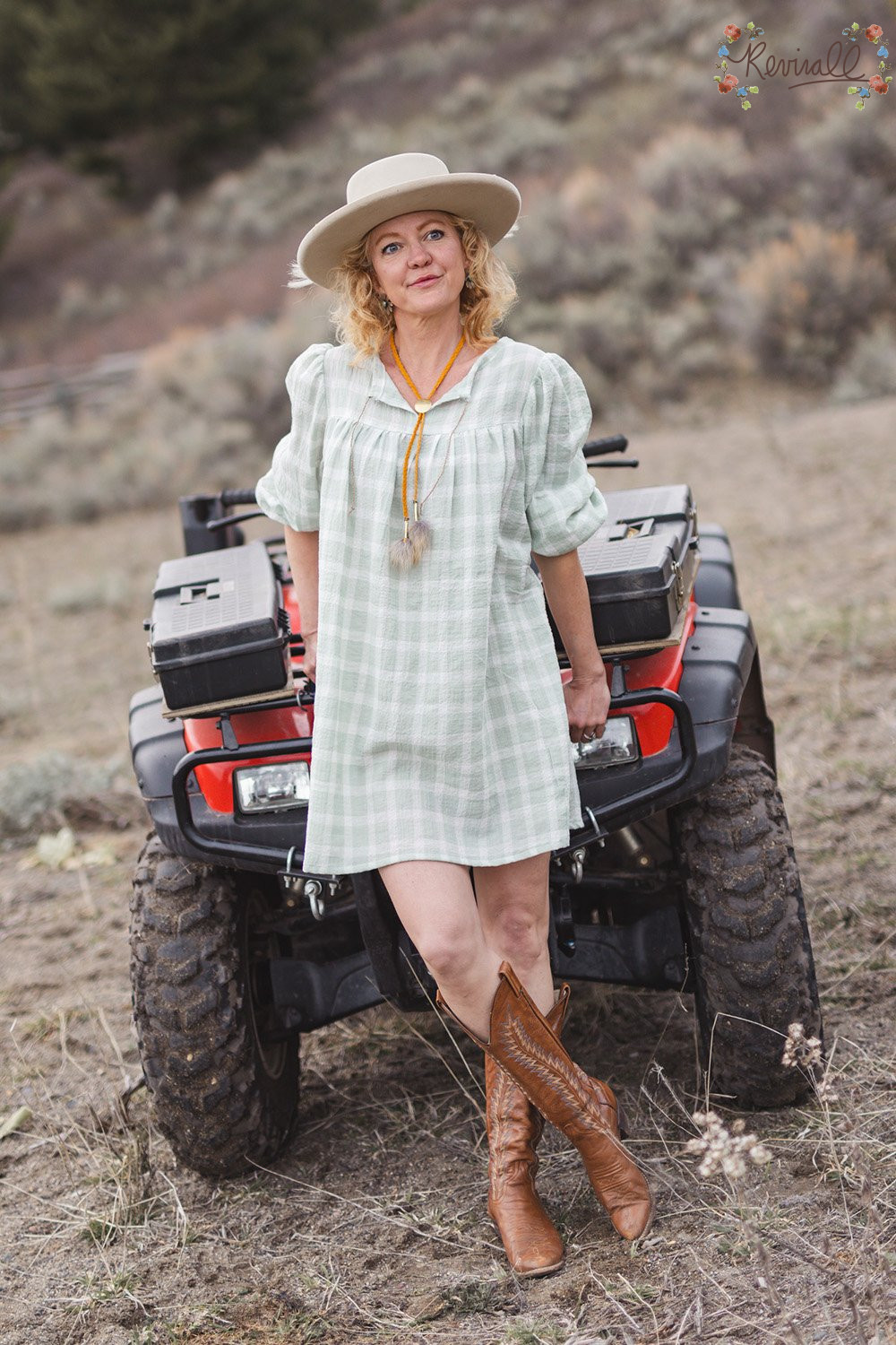 Cotton Chemise in Mint Julep-XS/Small