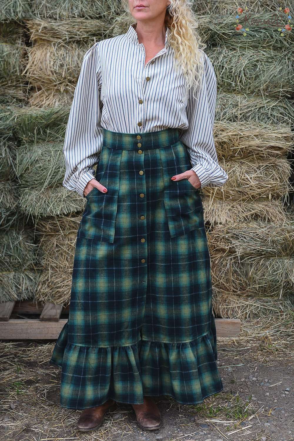 Cotton Prairie Skirt in Day Hike - Image 2
