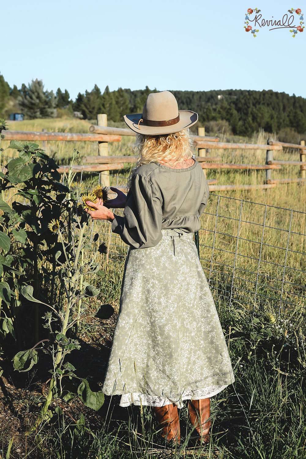 Cotton Prairie Skirt without Ruffle - Image 2