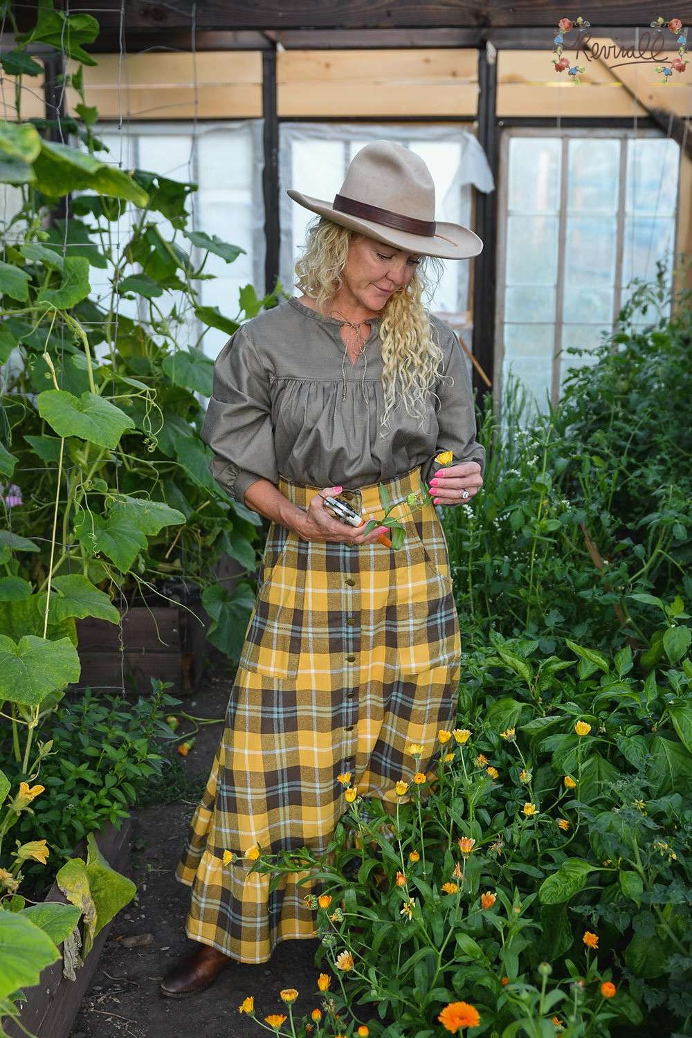 Cotton Prairie Skirt in Showstopper - Image 5